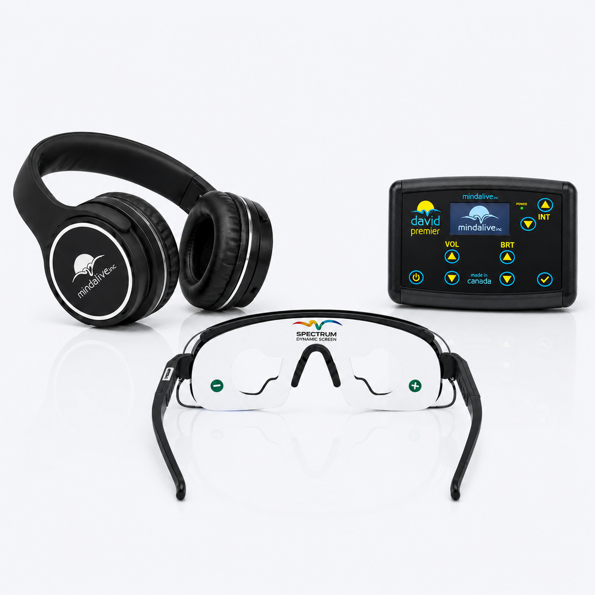 DAVID Premier — AVE + CES Brain Entrainment Device – Mind Alive